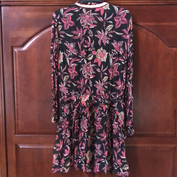 Scotch & Soda Floral Mini Dress. Size Large. - Picture 6 of 11